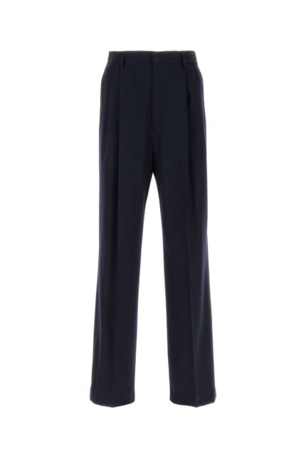 Navy blue wool Panrom pant