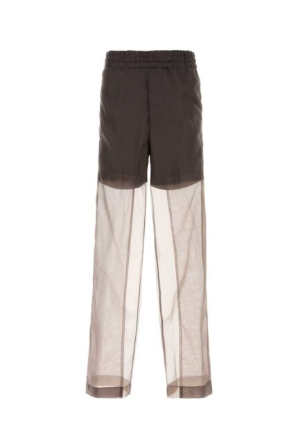 Brown organza Pendo pant