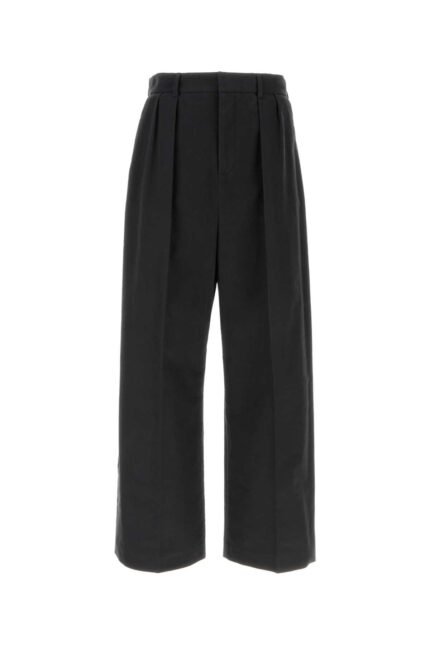 Charcoal stretch cotton pant