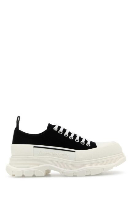 Black canvas Tread Slick sneakers