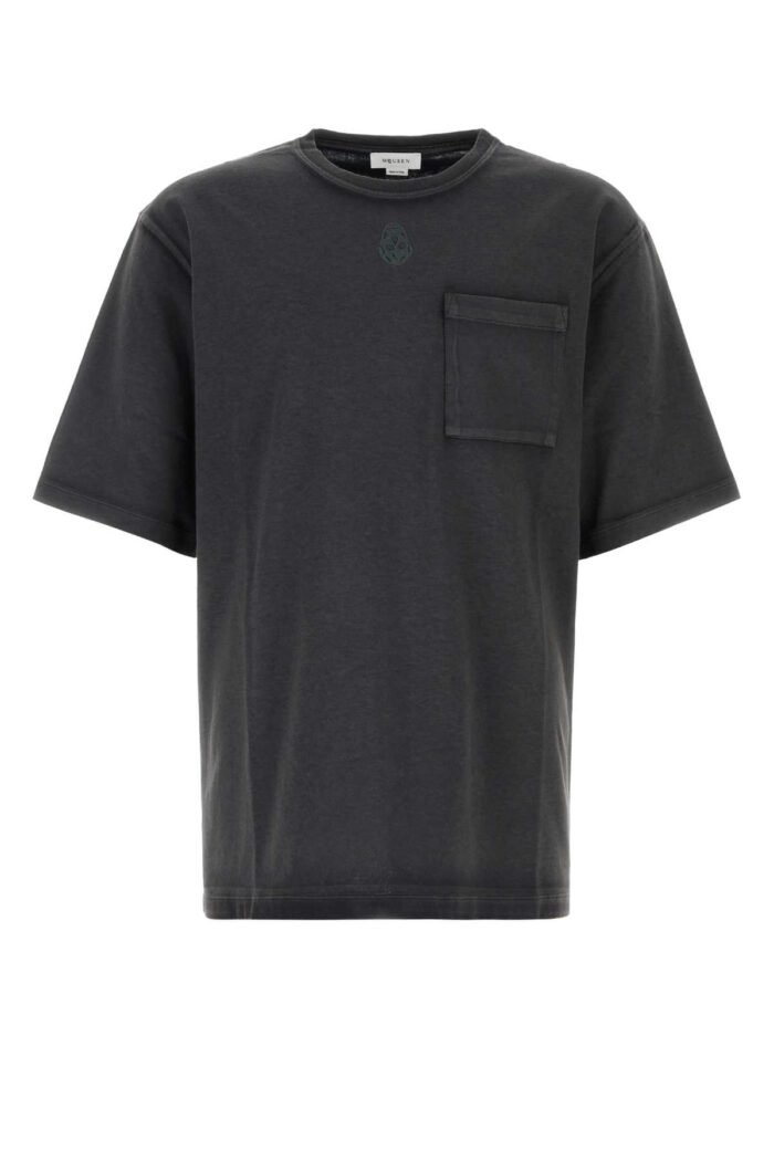 Two-tone cotton t-shirt - Image 1