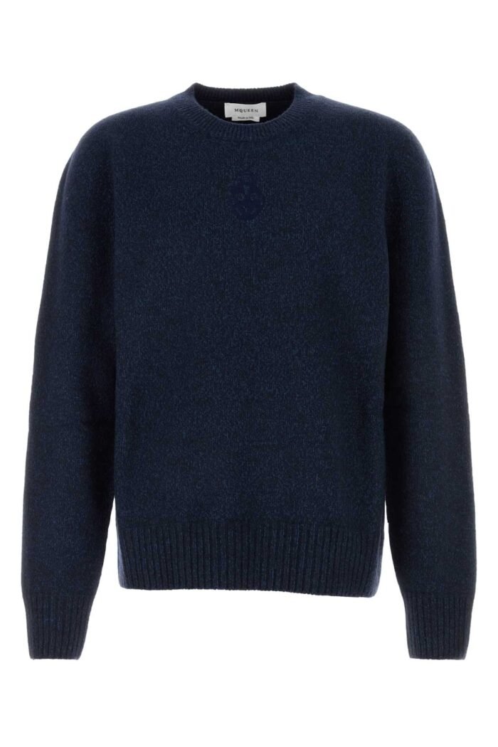 Melange wool blend sweater - Image 1