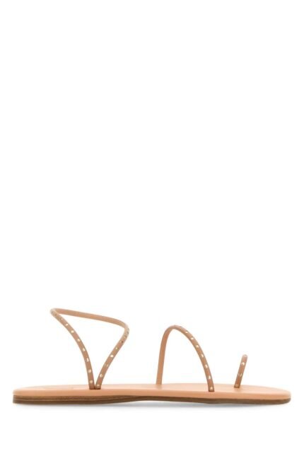 Skin pink synthetic leather Astro thong sandals