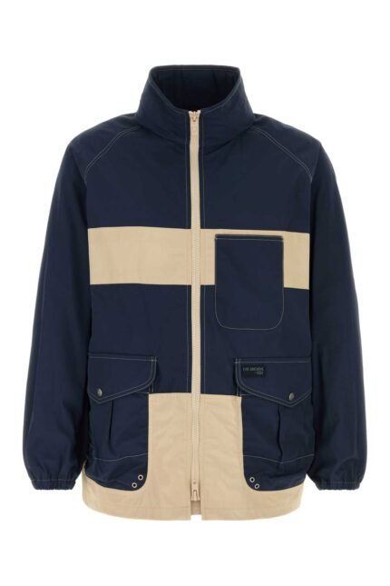 Two-tone nylon jacket