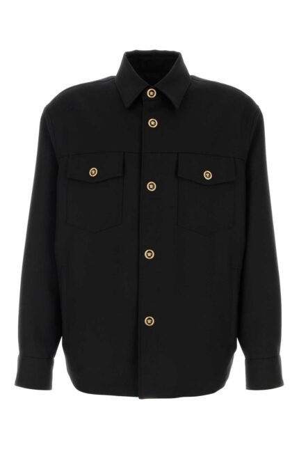 Black wool jacket