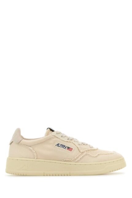 Ivory denim Medalist sneakers