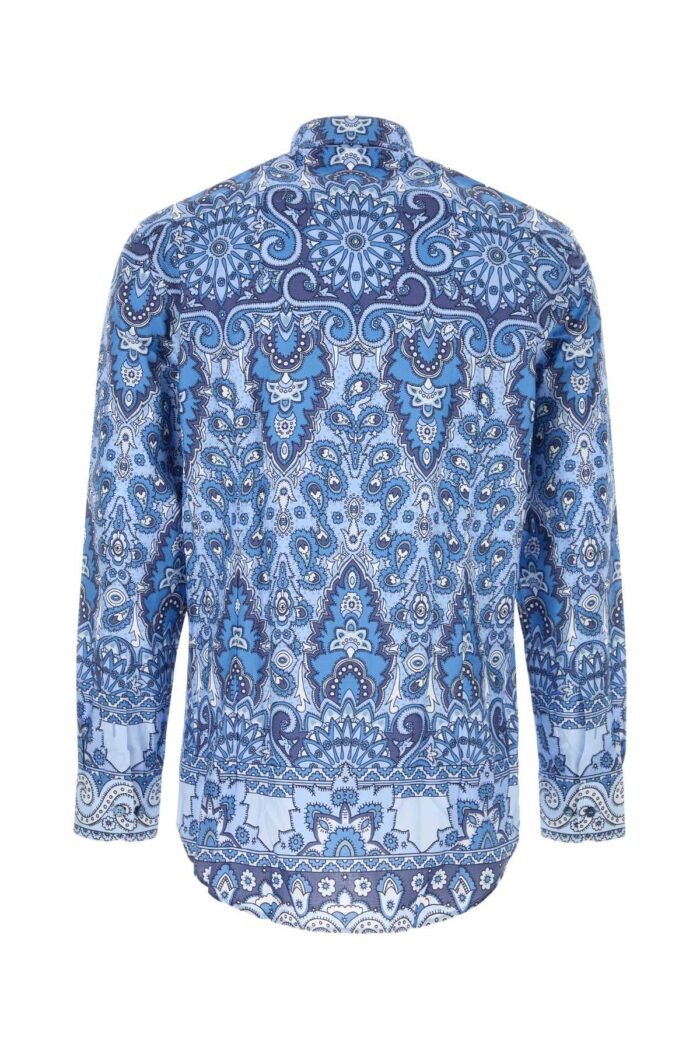 Printed cotton shirt - Image 2