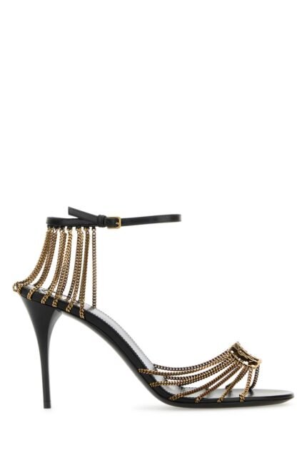 Golde metal Babylone sandals