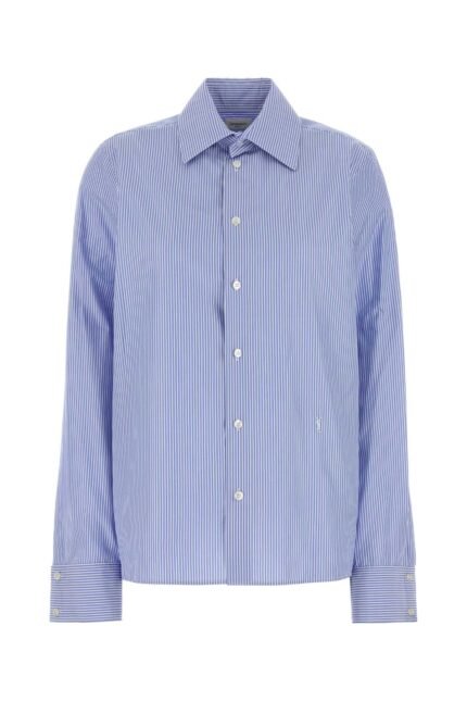 Embroidered poplin Cassandre shirt