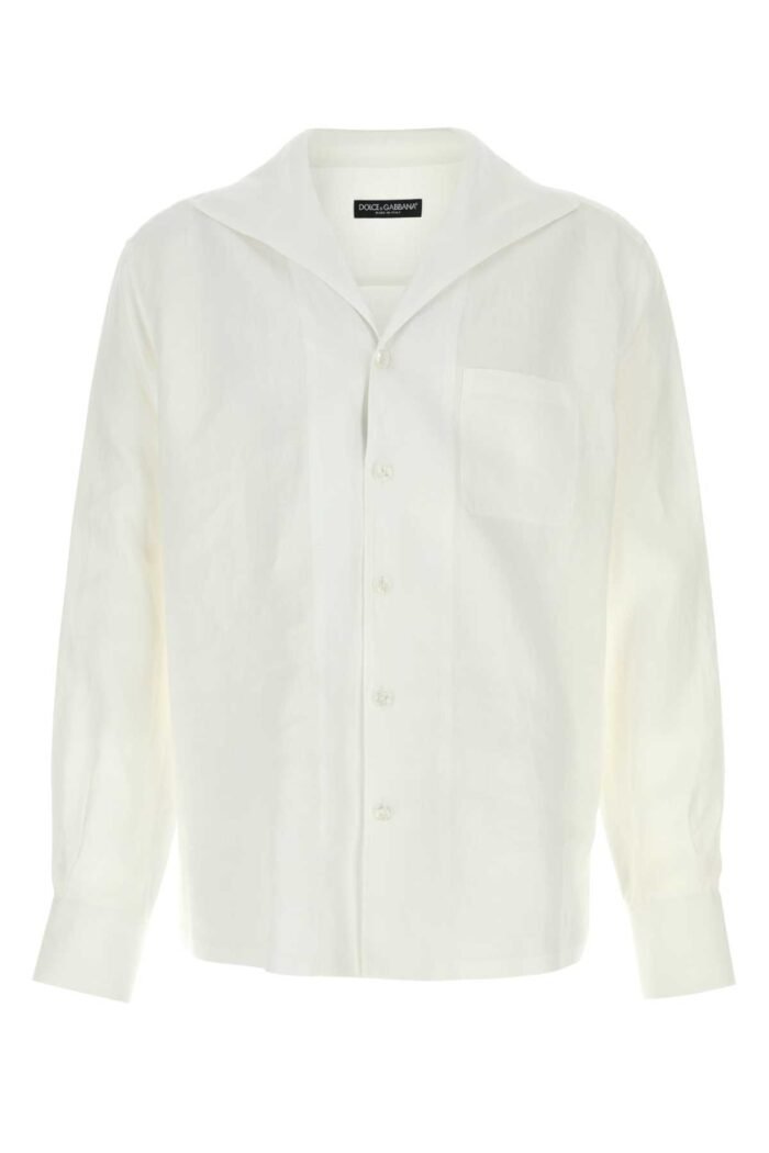 White linen shirt - Image 1