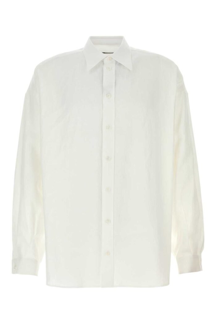 White linen shirt - Image 1