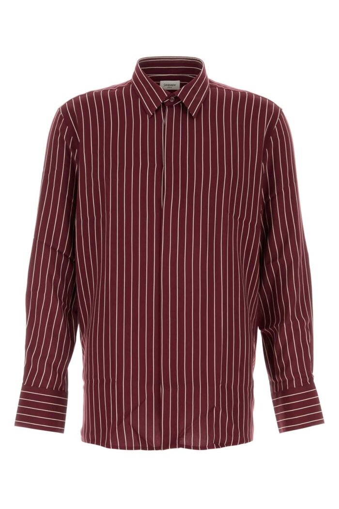 Embroidered viscose shirt - Image 1