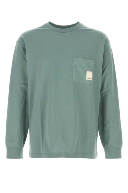 Petrol blue cotton t-shirt