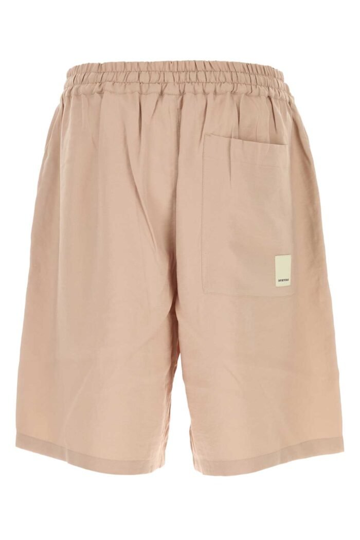 Pink modal blend bermuda shorts - Image 2