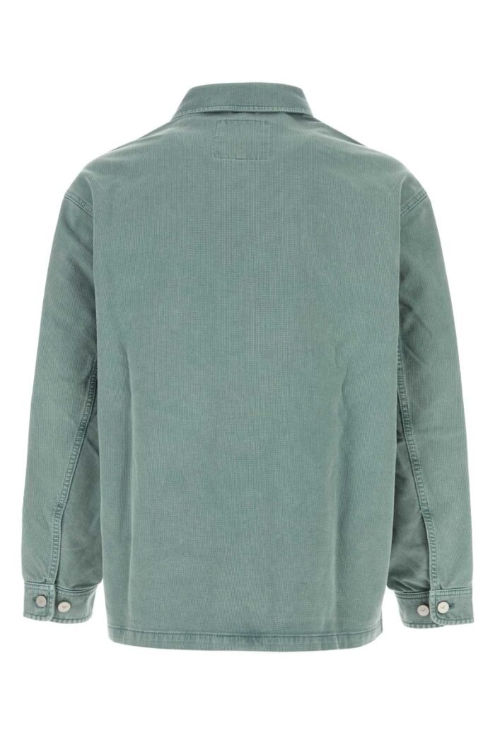 Light blue stretch cotton jacket - Image 2