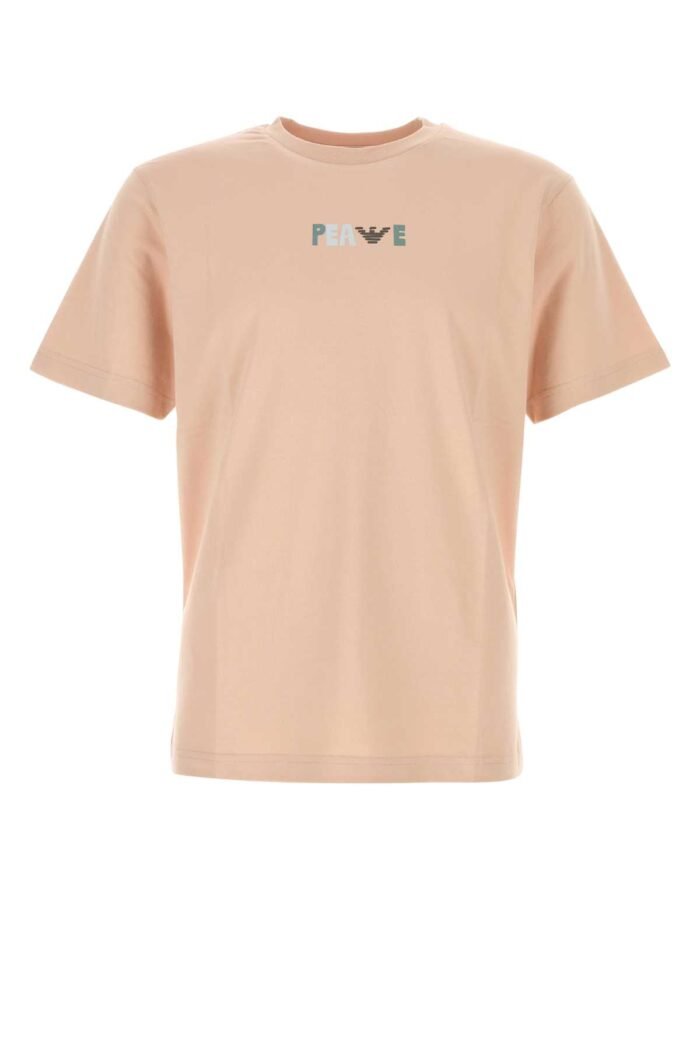 Pink cotton t-shirt - Image 1