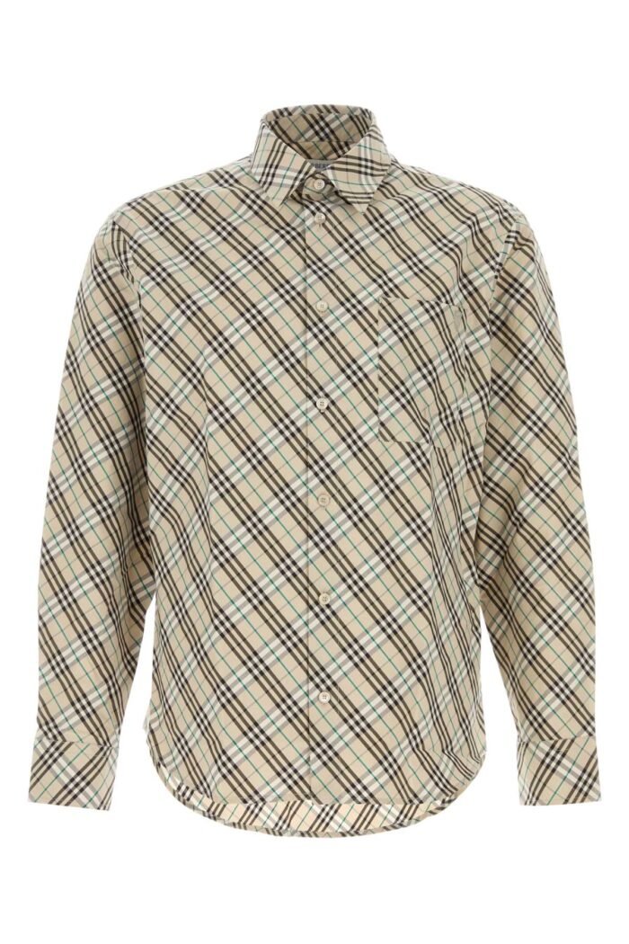 Embroidered poplin shirt - Image 1