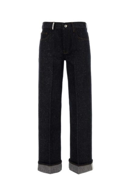 Dark blue denim jeans