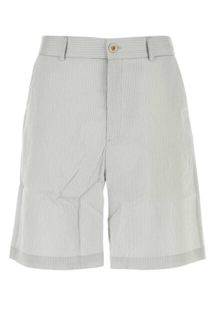 Embroidered modal blend Nicolas bermuda shorts