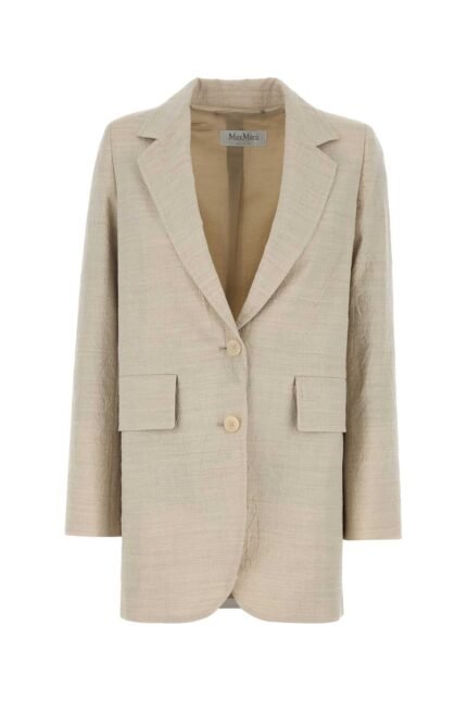 Sand wool Acacia blazer