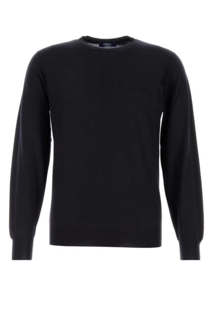 Midnight blue wool sweater