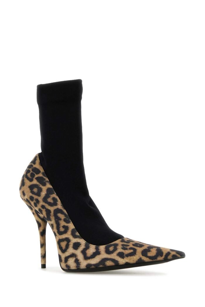 Printed suede Avenue Sock pumps - Image 2
