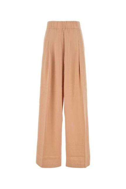 Salmon cupro blend Pila wide-leg pant