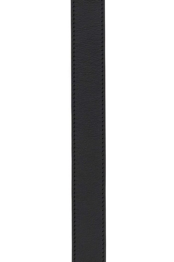 Black leather belt - Image 3