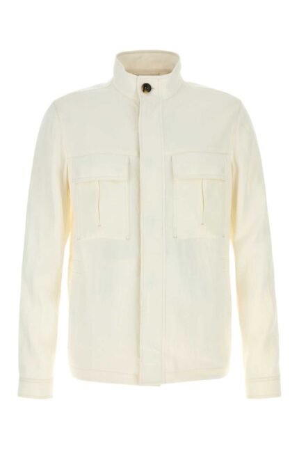 White linen Oasi jacket