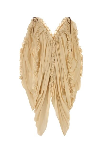Skin pink viscose Illuminate blouse