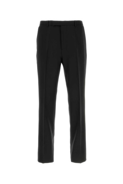 Black twill pant