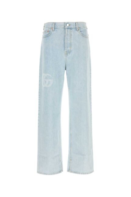 Light-blue denim jeans