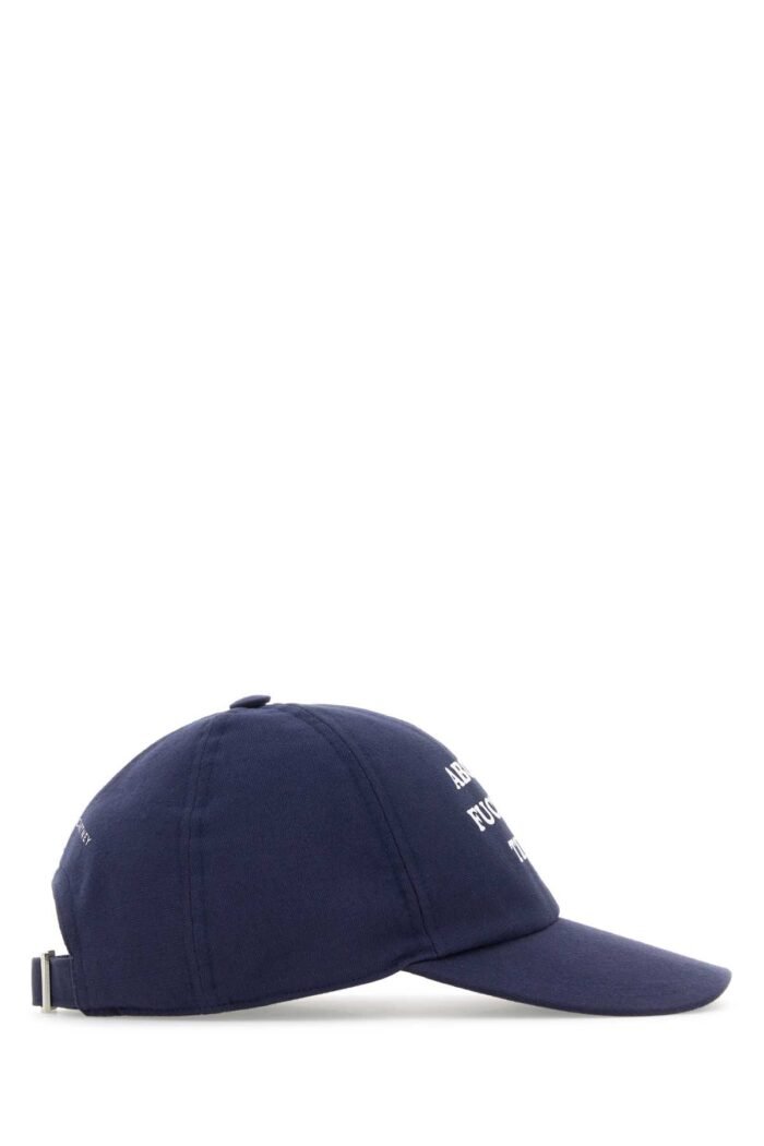 Blu cotton baseball cap - Image 2