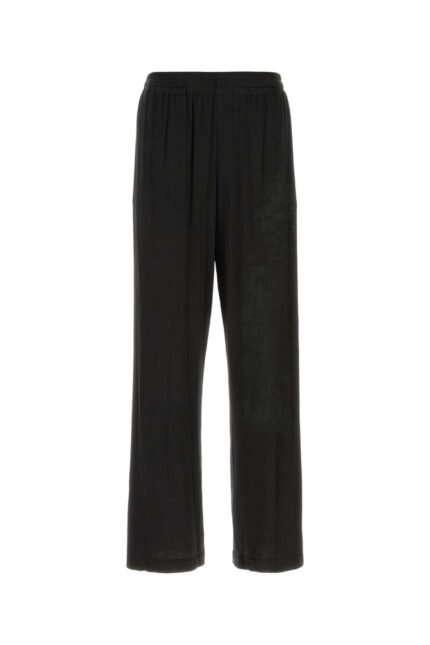 Black stretch acetate P-Jester pant
