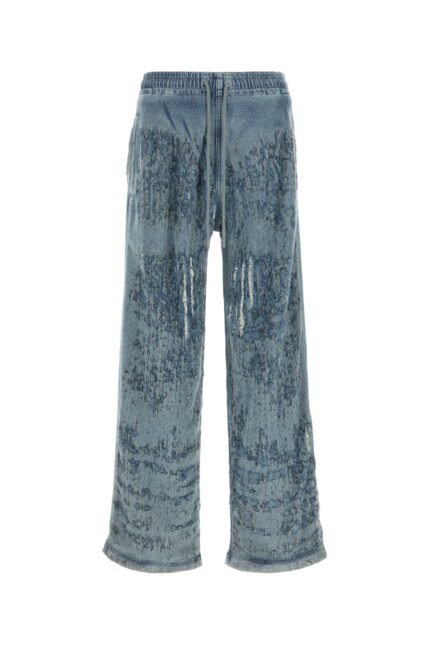 Stretch denim joggers