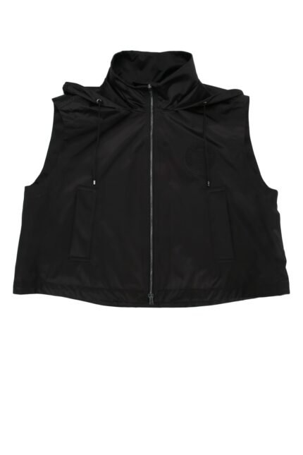 LEISURE HOODED VEST LOGO