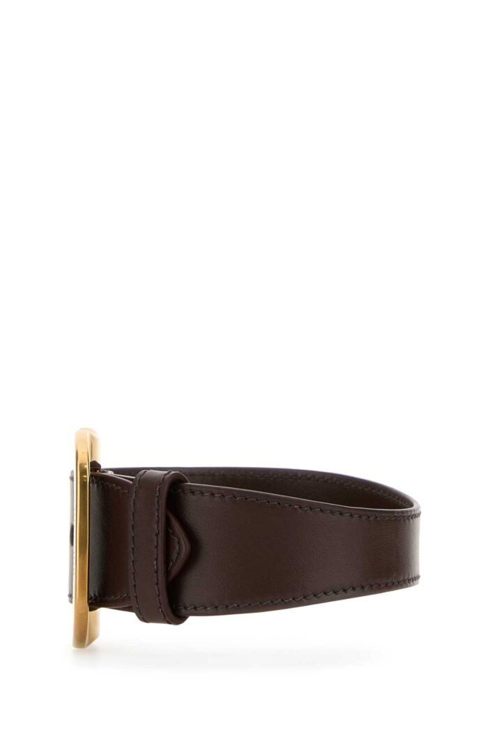 Brown leather bracelet - Image 2