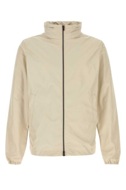 Sand polyester jacket