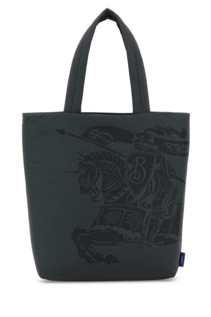 Charcoal fabric shopping bag