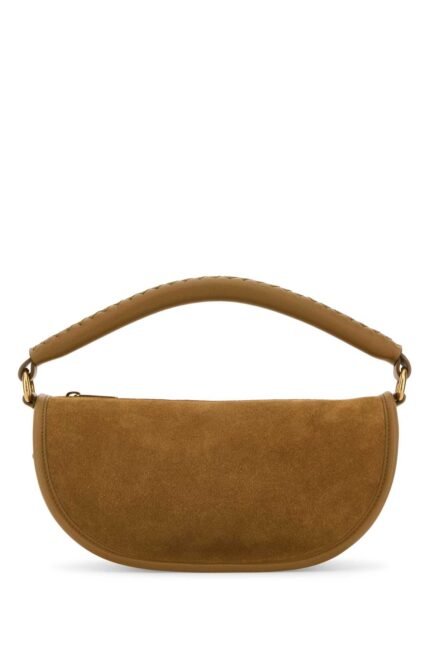 Camel suede Hebden handbag