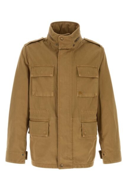 Camel cotton jacket