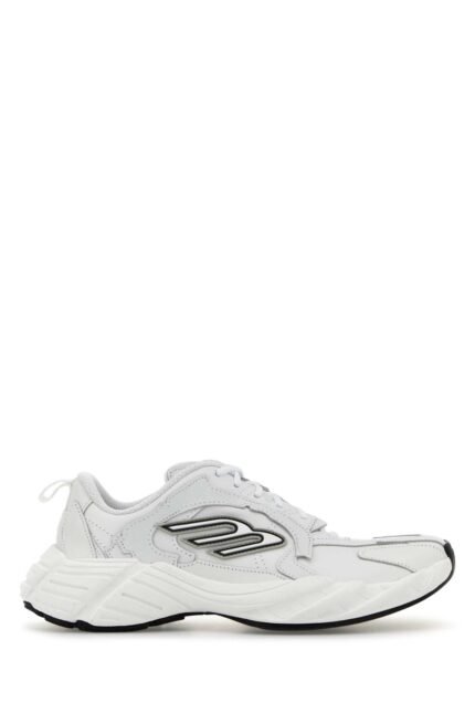 White leather Monday sneakers