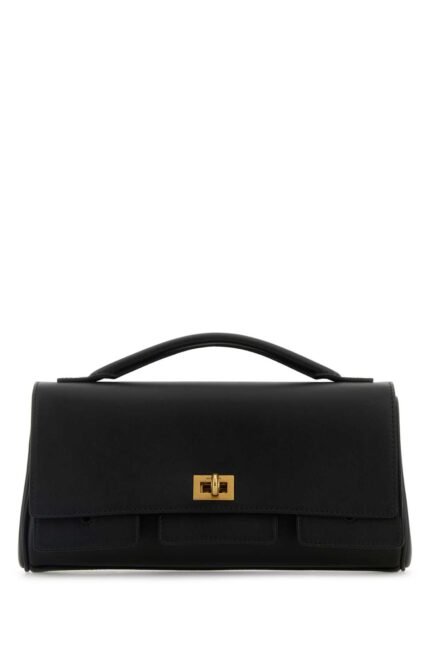 Black leather Bel Air handbag