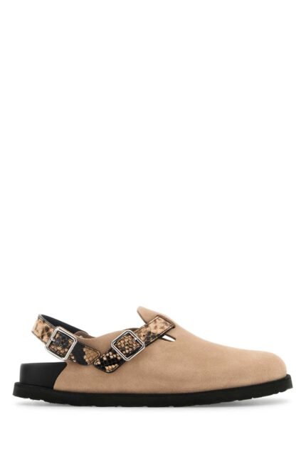 Printed leather Tokio II slippers