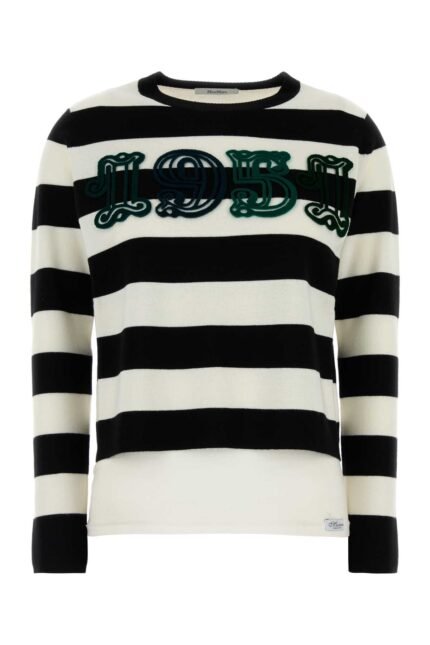 Embroidered wool Viterbo sweater