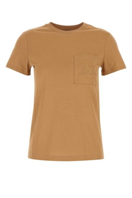 Camel cotton Papaia t-shirt