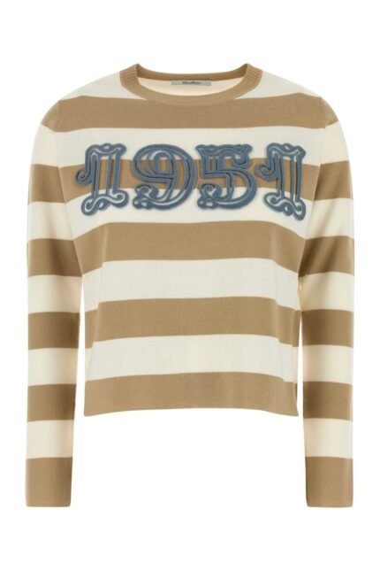 Embroidered wool Viterbo sweater