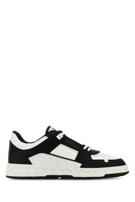 Two-tone leather Freedots sneakers