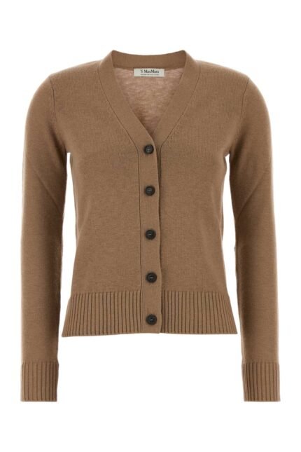 Camel wool Apollo cardigan