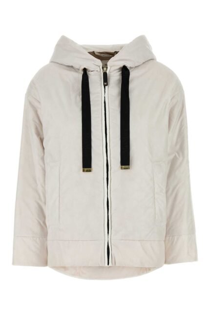 Chalk polyester Daria padded jacket